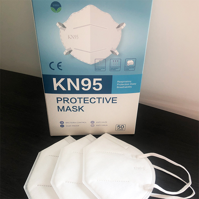 Carton de masque facial KN95 avec filtre