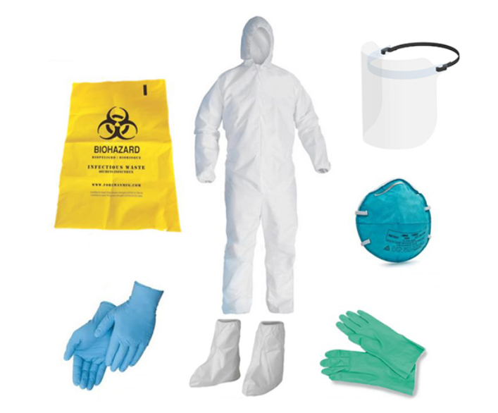 Les précautions correspondantes pour l'utilisation du PPE.
