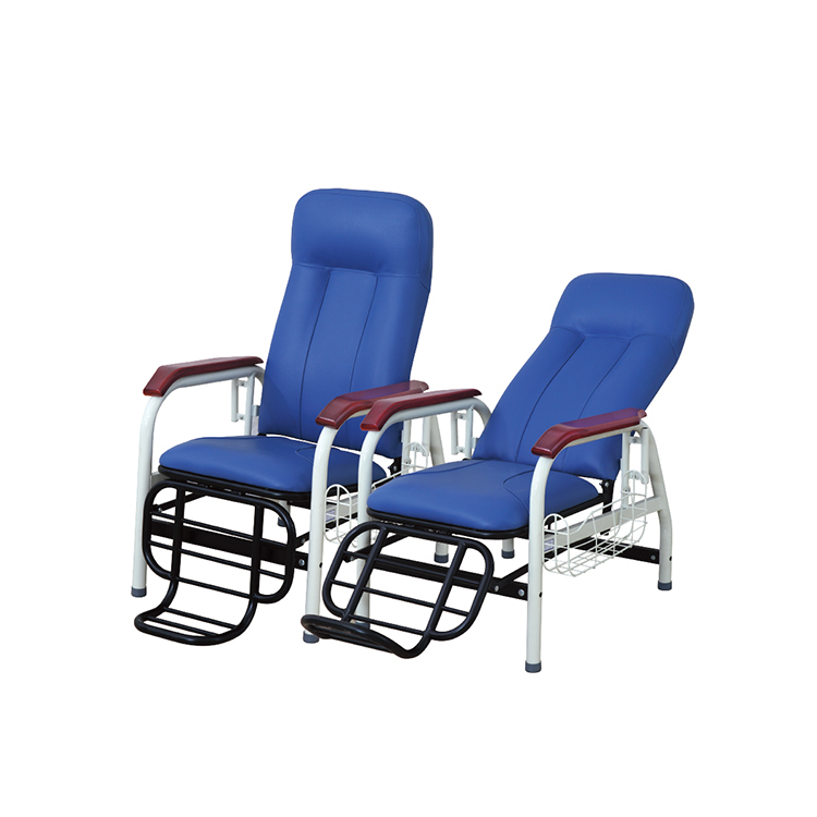 Récroi inclinable médical à la chaise allongée réglable confortable.